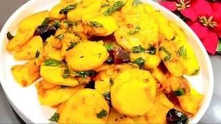 Aloo Podina Recipe | Light, Fresh & Delicious Mint Sabzi | Food Diary By Anees |