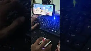 Free Fire Gaming keyboard mouse gameplay in mobile ⌨️#freefire #shortsviral #handcam #shorts #short