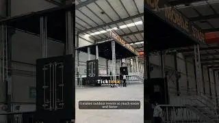 Mobile stage semi-trailer TL90 for sale #mobilestage #stagetruck #automobile #stagetrailer