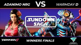 Adanimo nRg (Azucena) vs WarmDay | D (Yoshimitsu) - Tekken 8 Winners Finals - Sundown Saga 2024