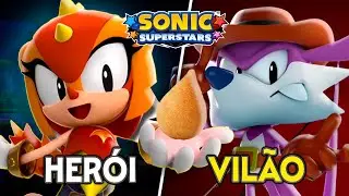 SONIC SUPERSTARS - HISTORIA de TRIP vs FANG