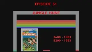 Jungle Hunt - Atari 2600 Vs Atari 5200