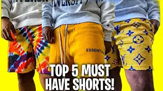 TOP 5 BEST SHORTS THAT YOU MUST HAVE 2020! STYLISH & HYPE SHORTS FOR GUYS! HOW TO STYLE: STREETWEAR