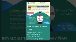 |WORK FROM HOME | ROYALO INFO MARKETING| videos&ads watching job|