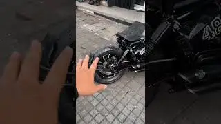 SM V16 custom sportster, pesanan bule Rusia yg stay di Bali. Asik gak menurut lo? 😄