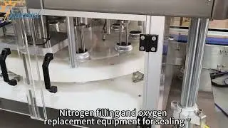 Aluminum can nitrogen filling and sealing machine, intelligent nitrogen filling and sealing system