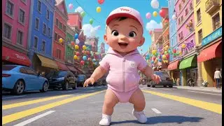 Red Car&rsquo;s New Year City Ride | Fun New Year Song for Toddlers & Preschoolers