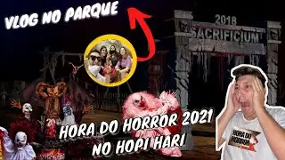 MOSTREI tudo da HORA DO HORROR 2021 do HOPI HARI em S&atilde;o Paulo! | Vem Com o Mathaws