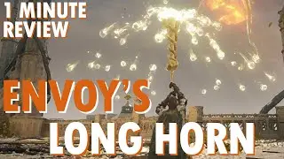 Slay Dragons with Bubble Power | Elden Ring | Envoy's Long Horn | 1 Minute Review