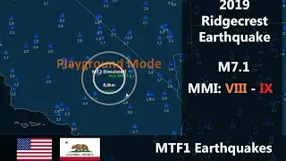 2019 RIDGECREST EARTHQUAKE SIMULATED BY GLOBALQUAKE