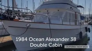 1984 Ocean Alexander 38 Double Cabin | California Yacht Sales