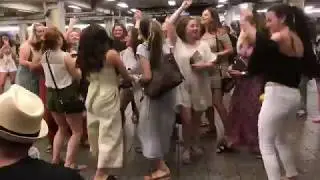 Dancing with The Meetles - Waterloo - ABBA cover - Times Square