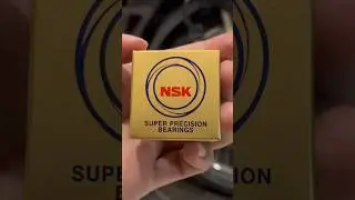 Really smooth hybrid bearing #bearing #ceramic #nsk