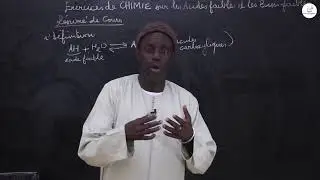 Cours - Terminale S - PC : Résumé de cours / Les acides faibles et les bases faibles / M. Diop
