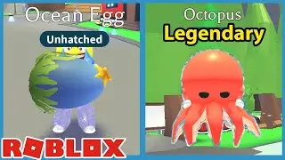 I Hatched A Legendary Pet In The Ocean Egg! - Roblox Adopt Me