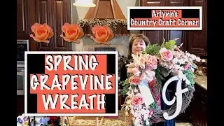 🌷A Spring Grapevine Wreath🌷