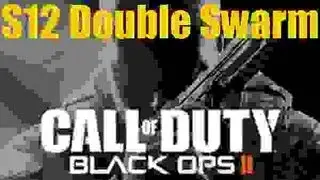 Black Ops 2 Double Swarm S12 Shotgun (BO2 S12 Gameplay)