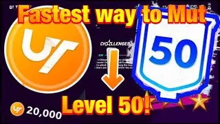 How to level up fast in madden 21! Fastest way to mut level 50! Easy mut level guide!