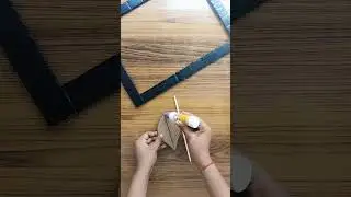Cardboard leaf Wall Hanging Ideas #Youtubeshorts #Craft Ideas #Room Decoration #Shorts