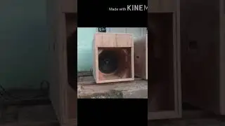 tes box paraflex#speaker #speakerrcf 18in