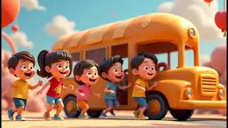Candy Bus | Popular Nursery Rhyme | Educational Kids Songs