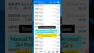 Forex Prop Firm Account Management  |  Prop Firm Passing  || Forex Challenge Passer