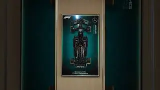 Best display way for Lego Mercedes AMG W13🥰#legoframe #lego #legodisplay #mercedesamg #f1