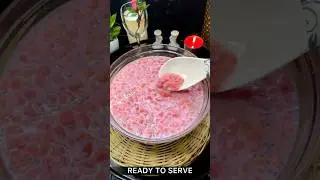 Rooh afza with milk & watermelon | tasty sharbat | how to make rooh afza | soul refresher.
