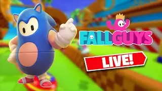 🔴 FALL GUYS JUMP SHOWDOWN! CUSTOMS GAMES LIVE WITH VIEWERS! FREE TO PLAY! SEASON 1 UPDATE NEW