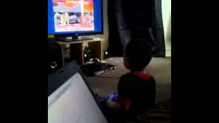 Nyjel getting mad cause he losing playing the game
