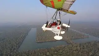 Microlighting over Siem Reap & Angkor temples