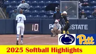 Pittsburgh vs Penn State Softball Game Highlights 4 15 2025