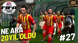 20 YIL ÖNCE BAKIN FIFA NASILMIŞ - Fifa 2005 Türkçe EA FC 26 | Nostalji Oyunlar Serisi: Bölüm 27