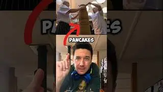 They Stacked 200 Pancakes for the World Record&hellip; Here&rsquo;s My Attempt 😅&rdquo;