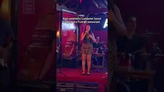 First time performing in Turkish kinda nervous 😛 #smallartist #cover #turkish #musician #londoner