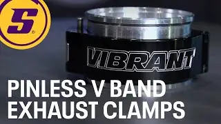 Выхлопной хомут V-band | Высокие хомуты Vibrant Performance
