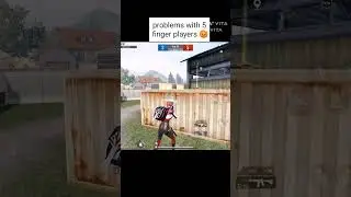 Problem of 5 finger player😡 #pubg #pubgm #bgmi #bgmishorts #gaming #ipadplayer #senz #faith #noskill