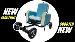 Прототип самоката Hands Free | Надувной самокат-кресло | HoverSeat
