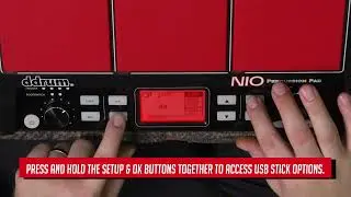 How to Load Sounds Into the ddrum Nio Percussion Pad