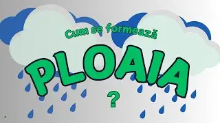 PLOAIA  | Cum se formeaza ploaia ? | Casuta Cunoasterii | Educativ pentru copii
