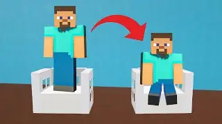 Sittable Chair in Minecraft | Working Chair Tutorial