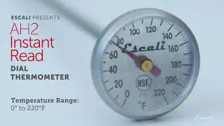 Escali AH2 Instant Read Dial Thermometer Highlight