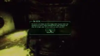 What Happens if You Activate the G.E.C.K. ?