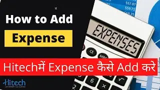 How to Manage Expenses in Hitech BillSoft.