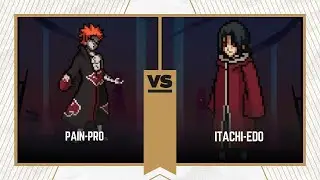 Fight Between [PAIN-PRO Vs ITACHI EDO) - All Character | Mugen jump force V12