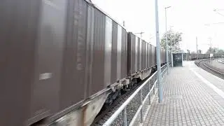 193 759 mit einem Hackschnitzelzug der ELL