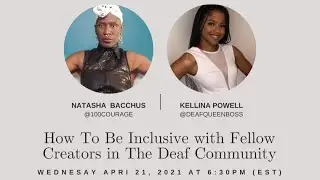 How to be inclusive for the deaf community