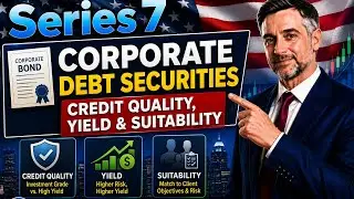 Corporate Debt Securities ~ Credit Quality, Yield & Suitability | Series 7 Study Podcast