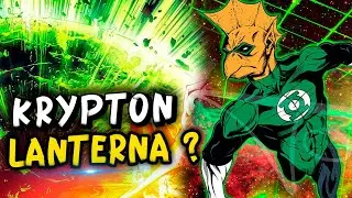 Cade o LANTERNA VERDE que deveria proteger KRYPTON quando EXPLODIU?