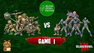 BB3 Blood Bowl Tactics | Goblins vs Humans | Game 1 - New Season Begins!